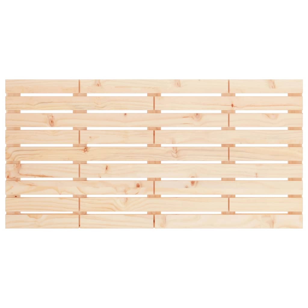 Wand-Kopfteil 126x3x63 cm Massivholz Kiefer - Pazzar.ch
