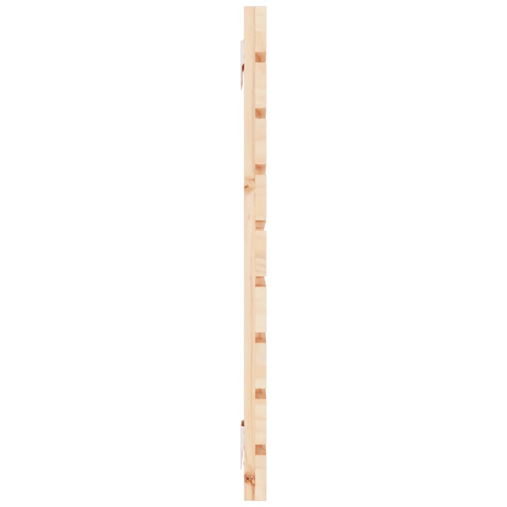 Wand-Kopfteil 126x3x63 cm Massivholz Kiefer
