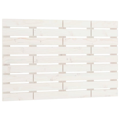 Wand-Kopfteil Weiß 81x3x63 cm Massivholz Kiefer - Pazzar.ch