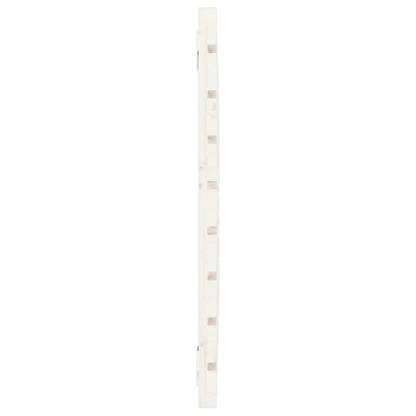 Wand-Kopfteil Weiß 81x3x63 cm Massivholz Kiefer - Pazzar.ch