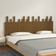 Wand-Kopfteil Honigbraun 204x3x80 cm Massivholz Kiefer