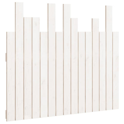 Wand-Kopfteil Weiß 95,5x3x80 cm Massivholz Kiefer - Pazzar.ch