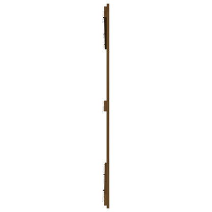 Wand-Kopfteil Honigbraun 159,5x3x110 cm Massivholz Kiefer - Pazzar.ch