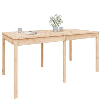 Gartentisch 159,5x82,5x76 cm Massivholz Kiefer - Pazzar.ch