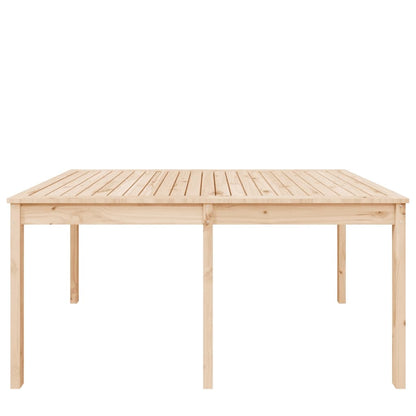 Gartentisch 159,5x82,5x76 cm Massivholz Kiefer - Pazzar.ch