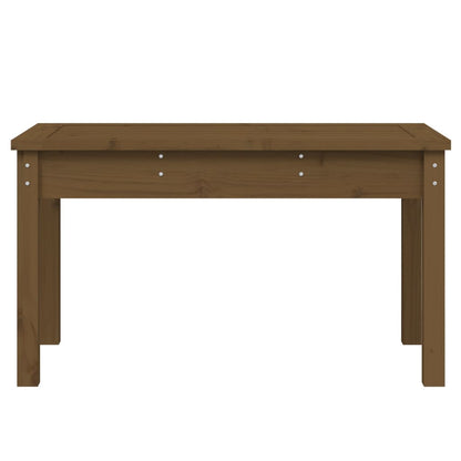 Gartenbank Honigbraun 80x44x45 cm Massivholz Kiefer - Pazzar.ch