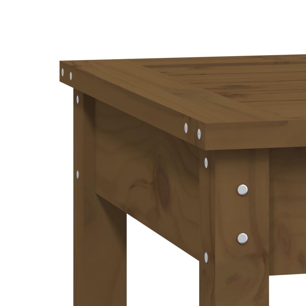 Gartenbank 2-Sitzer Honigbraun 203,5x44x45 cm Massivholz Kiefer - Pazzar.ch
