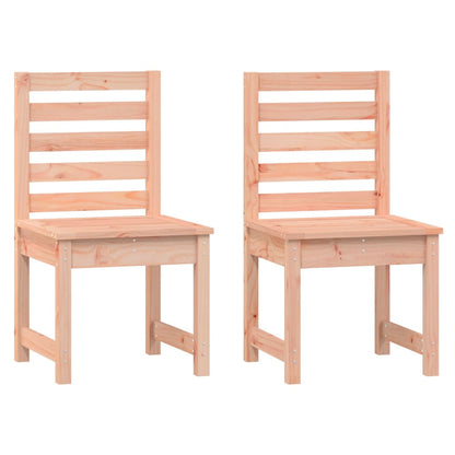 Gartenstühle 2 Stk. 40,5x48x91,5 cm Massivholz Douglasie - Pazzar.ch