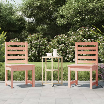 Gartenstühle 2 Stk. 40,5x48x91,5 cm Massivholz Douglasie - Pazzar.ch