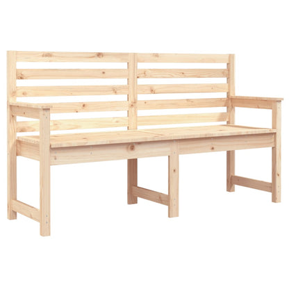 Gartenbank 159,5x48x91,5 cm Massivholz Kiefer - Pazzar.ch