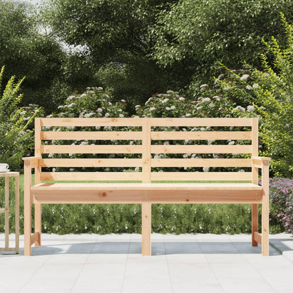Gartenbank 159,5x48x91,5 cm Massivholz Kiefer - Pazzar.ch
