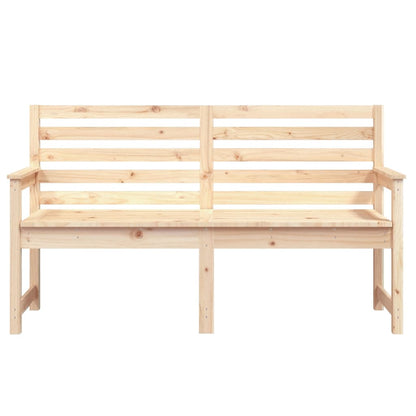 Gartenbank 159,5x48x91,5 cm Massivholz Kiefer - Pazzar.ch