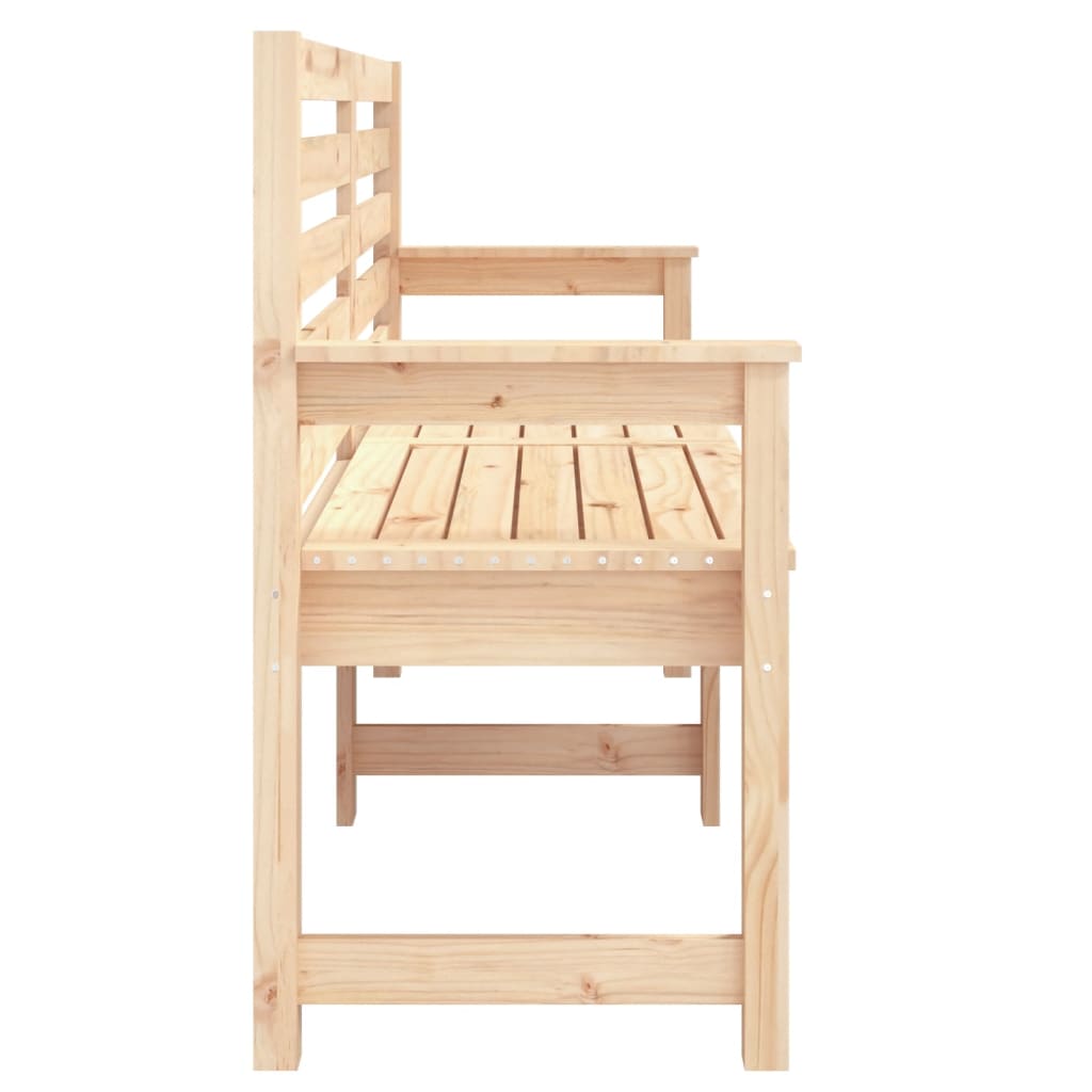 Gartenbank 159,5x48x91,5 cm Massivholz Kiefer - Pazzar.ch