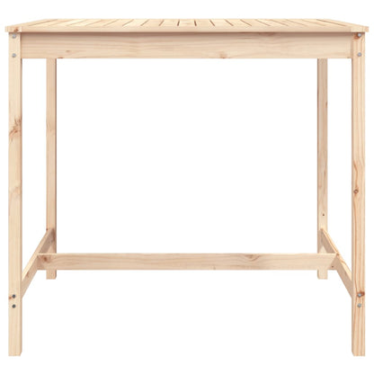 Gartentisch 121x82,5x110 cm Massivholz Kiefer - Pazzar.ch