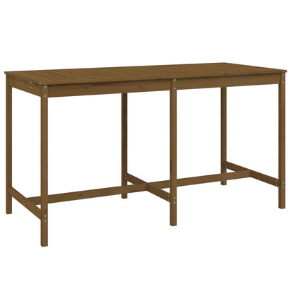 Gartentisch Honigbraun 203,5x90x110 cm Massivholz Kiefer - Pazzar.ch