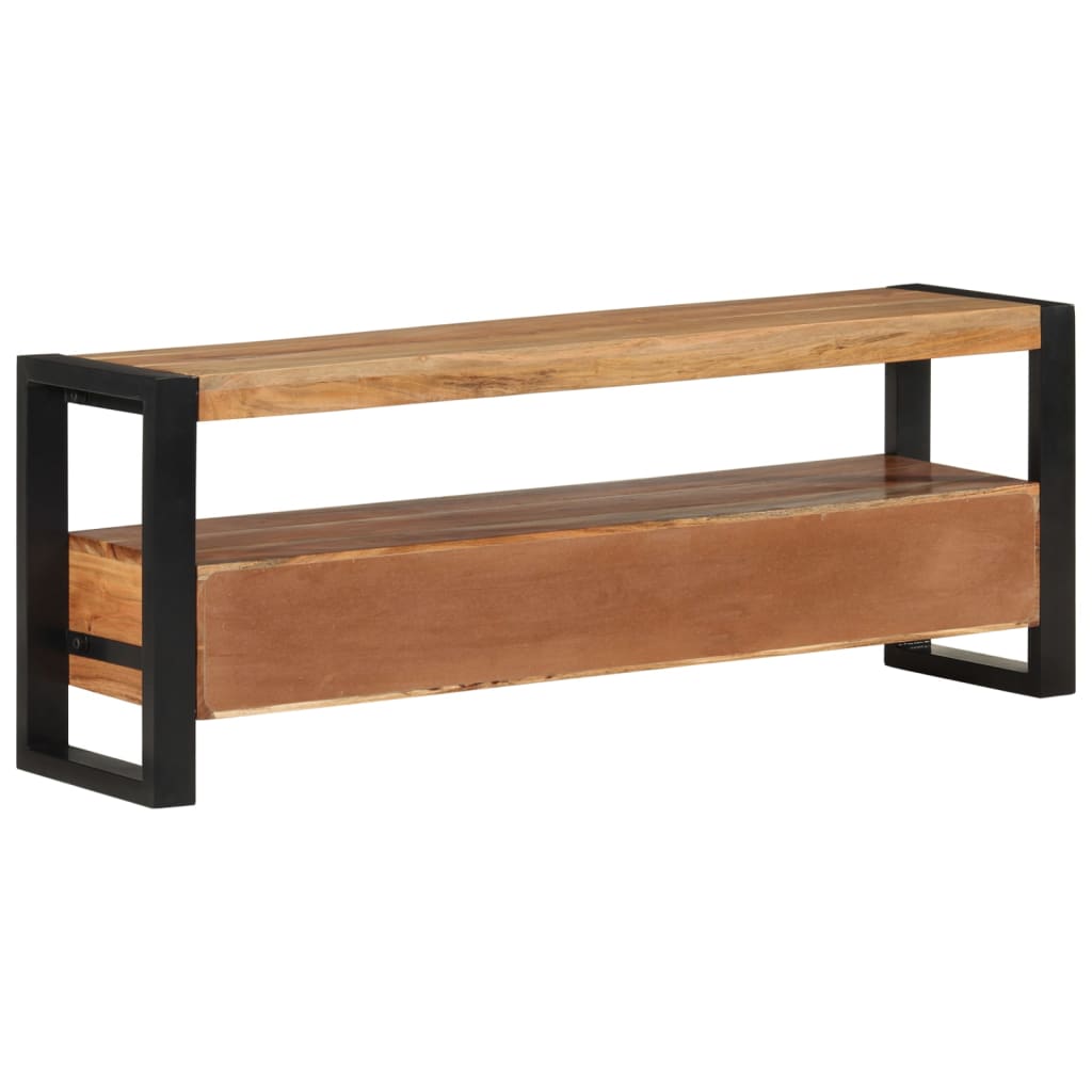 TV-Schrank 120x30x45 cm Massivholz Akazie - Pazzar.ch