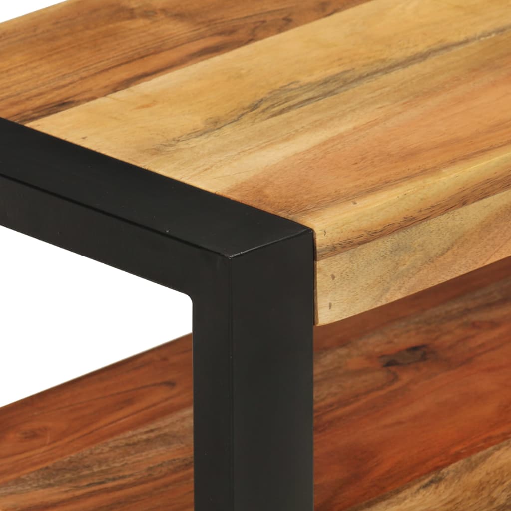 TV-Schrank 120x30x45 cm Massivholz Akazie - Pazzar.ch