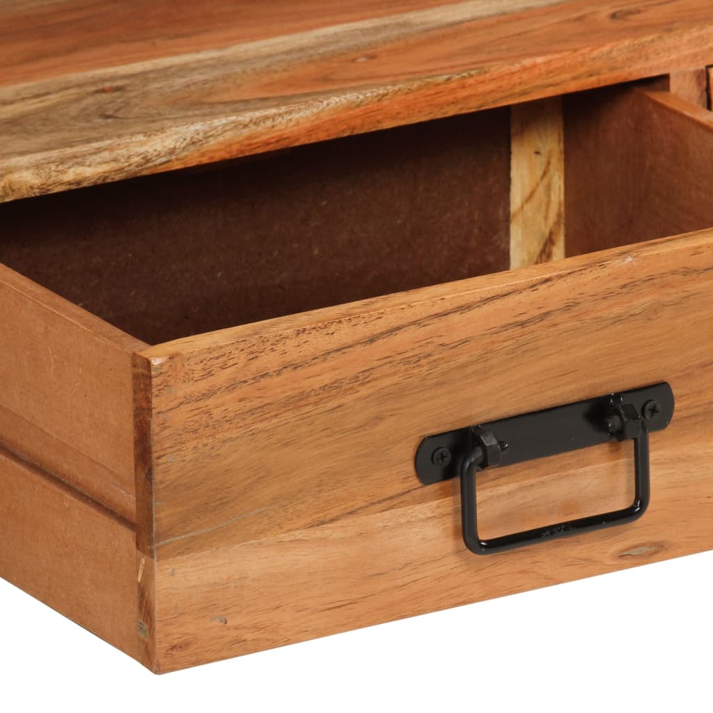 TV-Schrank 120x30x45 cm Massivholz Akazie - Pazzar.ch