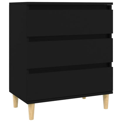 Sideboard Schwarz 60x35x70 cm Holzwerkstoff - Pazzar.ch