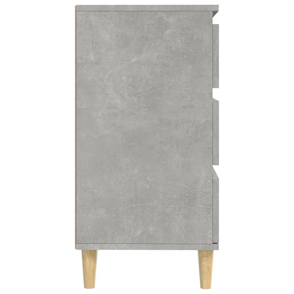 Sideboard Betongrau 60x35x70 cm Holzwerkstoff - Pazzar.ch