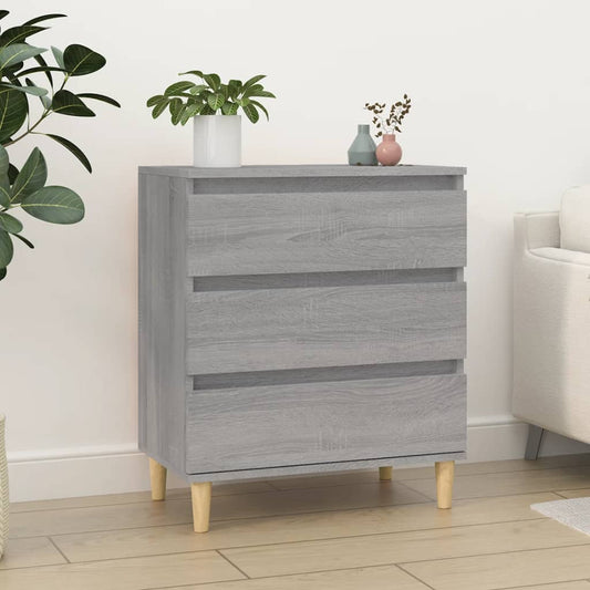 Sideboard Grau Sonoma 60x35x70 cm Holzwerkstoff - Pazzar.ch