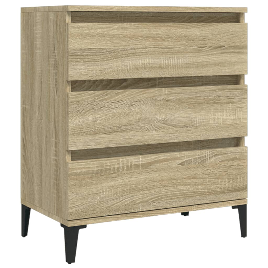 Sideboard Sonoma-Eiche 60x35x70 cm Holzwerkstoff - Pazzar.ch