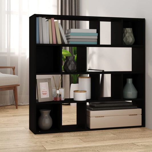 Bücherregal/Raumteiler Schwarz 105x24x102 cm - Pazzar.ch