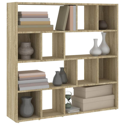 Bücherregal/Raumteiler Sonoma-Eiche 105x24x102 cm - Pazzar.ch