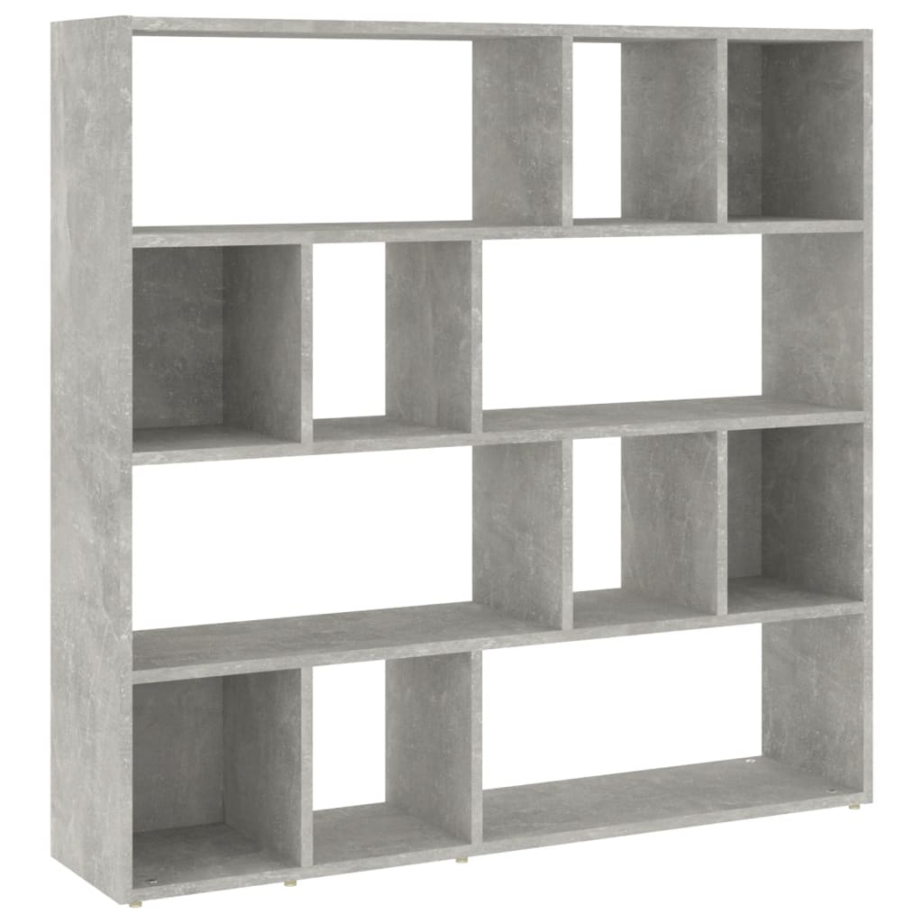 Bücherregal/Raumteiler Betongrau 105x24x102 cm - Pazzar.ch