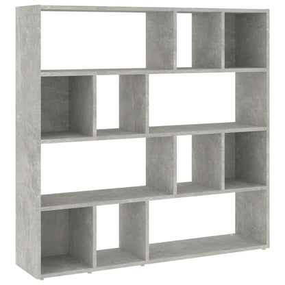 Bücherregal/Raumteiler Betongrau 105x24x102 cm - Pazzar.ch