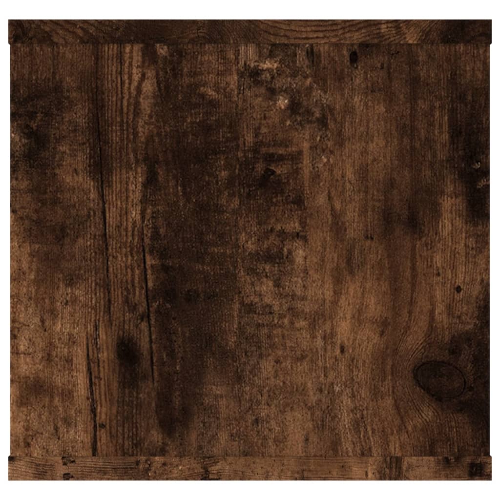 Wandregal Räuchereiche 102x30x29 cm Holzwerkstoff - Pazzar.ch