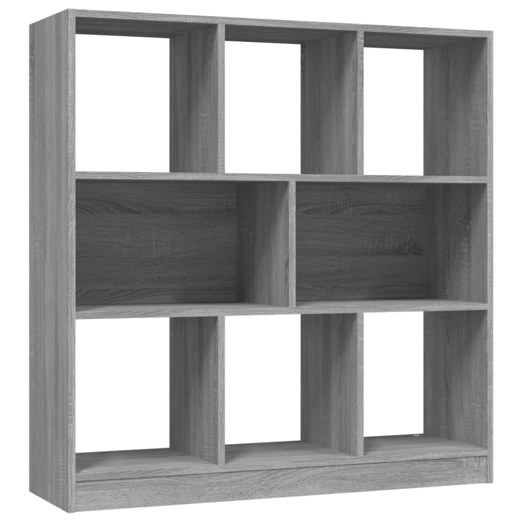 Bücherregal Grau Sonoma 97,5x29,5x100 cm Holzwerkstoff - Pazzar.ch