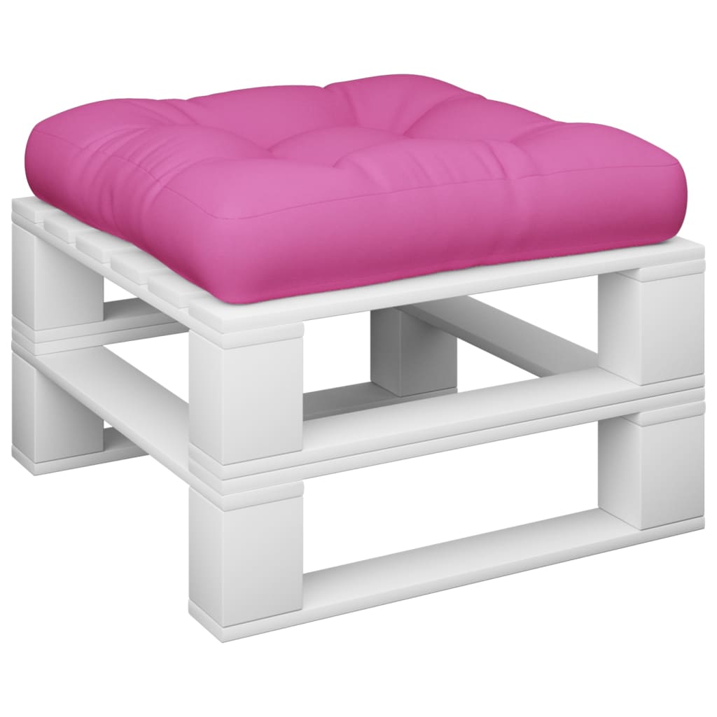 Palettenkissen Rosa 60x60x12 cm Stoff - Pazzar.ch