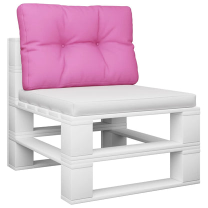 Palettenkissen Rosa 50x40x12 cm Stoff - Pazzar.ch