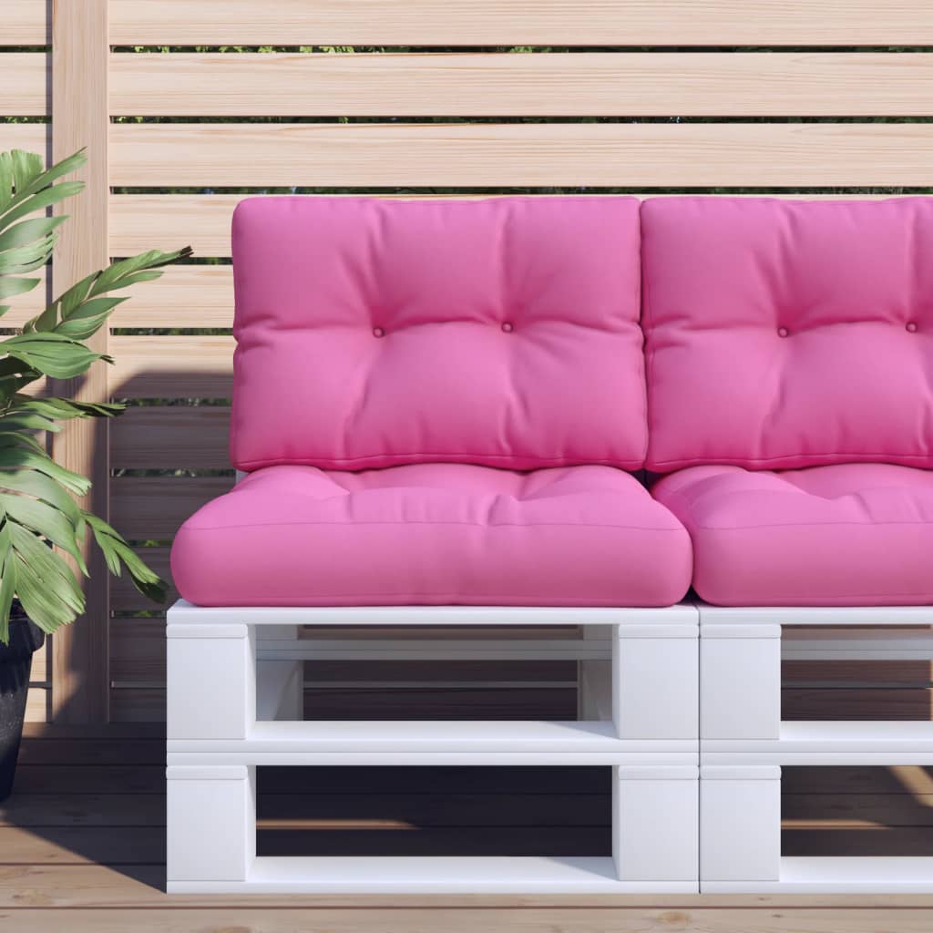 Palettenkissen Rosa 50x40x12 cm Stoff - Pazzar.ch