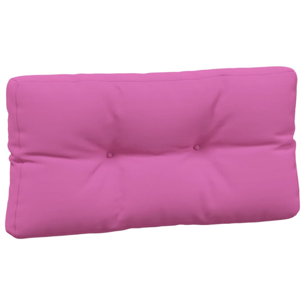 Palettenkissen 5-tlg. Rosa Stoff - Pazzar.ch