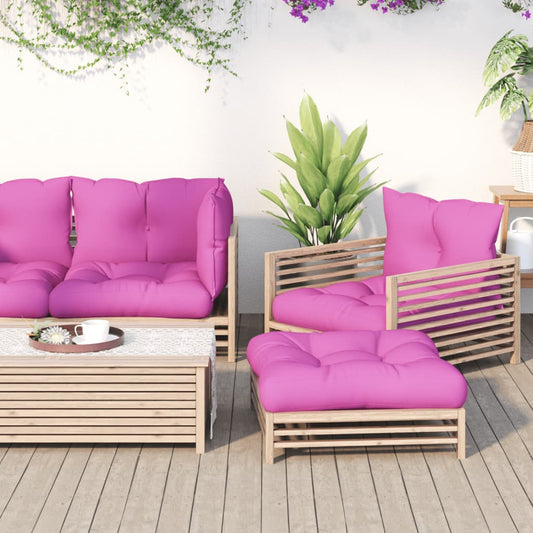 Palettenkissen 2 Stk. Rosa Oxford-Gewebe - Pazzar.ch