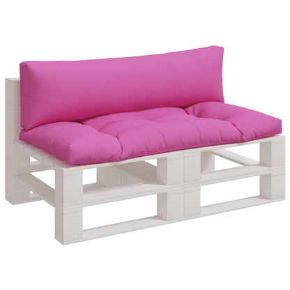 Palettenkissen 2 Stk. Rosa Oxford-Gewebe - Pazzar.ch