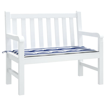 Gartenbank-Auflage Blau&Weiß Gestreift 100x50x3cm Oxford-Gewebe - Pazzar.ch