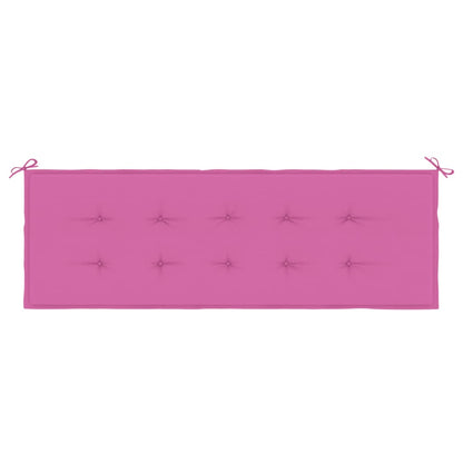 Gartenbank-Auflage Rosa 150x50x3 cm Oxford-Gewebe - Pazzar.ch