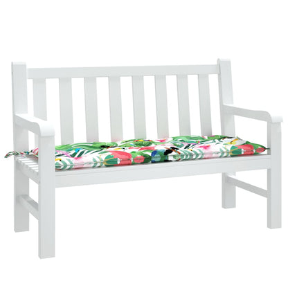 Gartenbank-Auflage Mehrfarbig 120x50x7 cm Stoff - Pazzar.ch