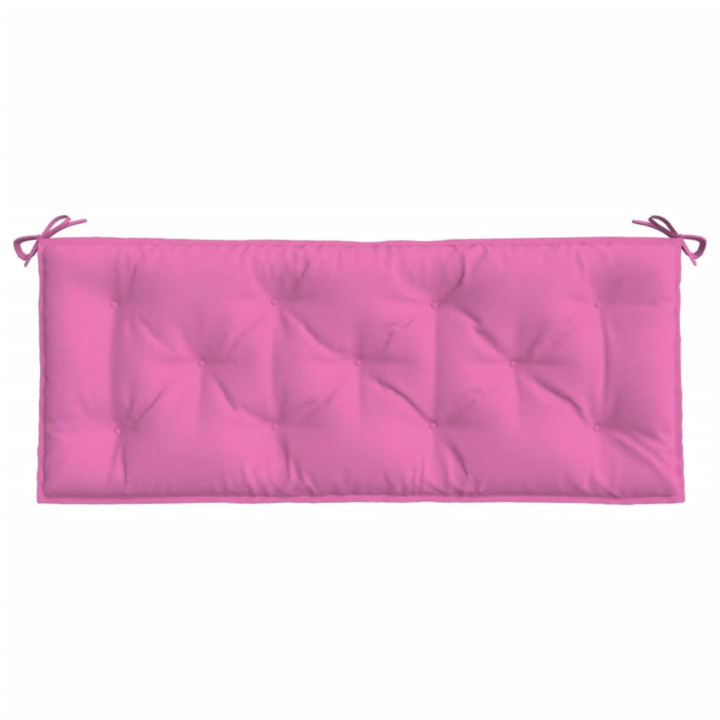 Gartenbank-Auflage Rosa 120x50x7 cm Stoff - Pazzar.ch