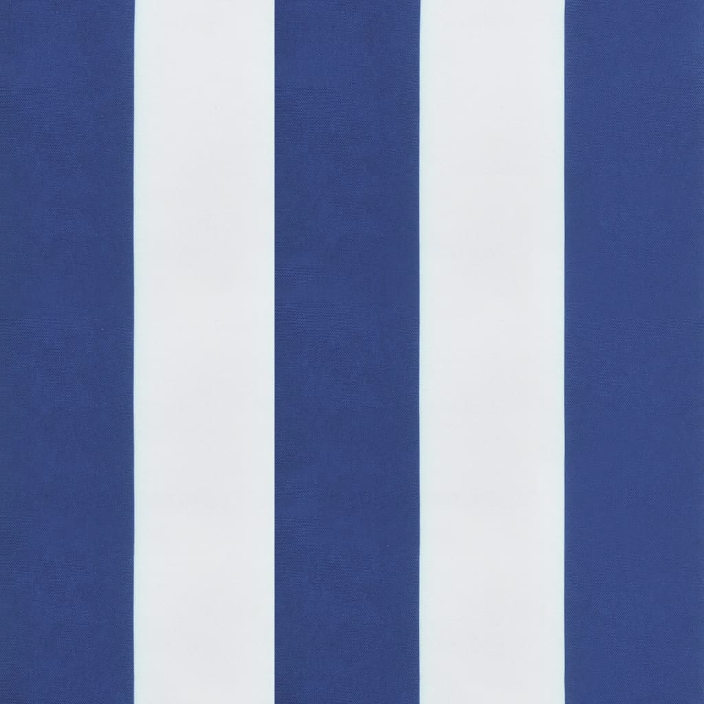 Gartenbank-Auflage Blau & Weiß Gestreift 180x50x7 cm - Pazzar.ch