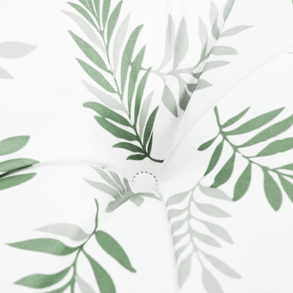 Gartenbank-Auflage Blattmuster 180x50x7 cm Oxford-Gewebe - Pazzar.ch