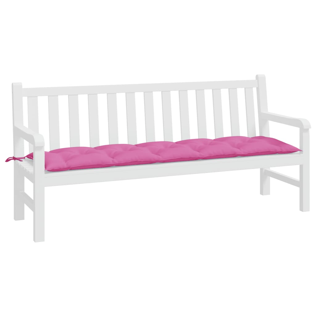 Gartenbank-Auflage Rosa 180x50x7 cm Oxford-Gewebe - Pazzar.ch