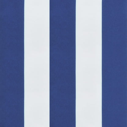 Gartenbank-Auflage Blau&Weiß Gestreift 200x50x7 cm Stoff - Pazzar.ch