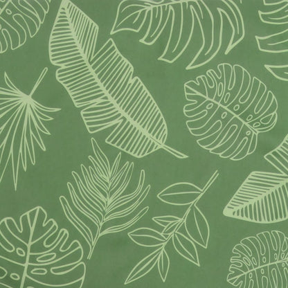 Gartenbank-Auflage Blattmuster 200x50x7 cm Stoff - Pazzar.ch
