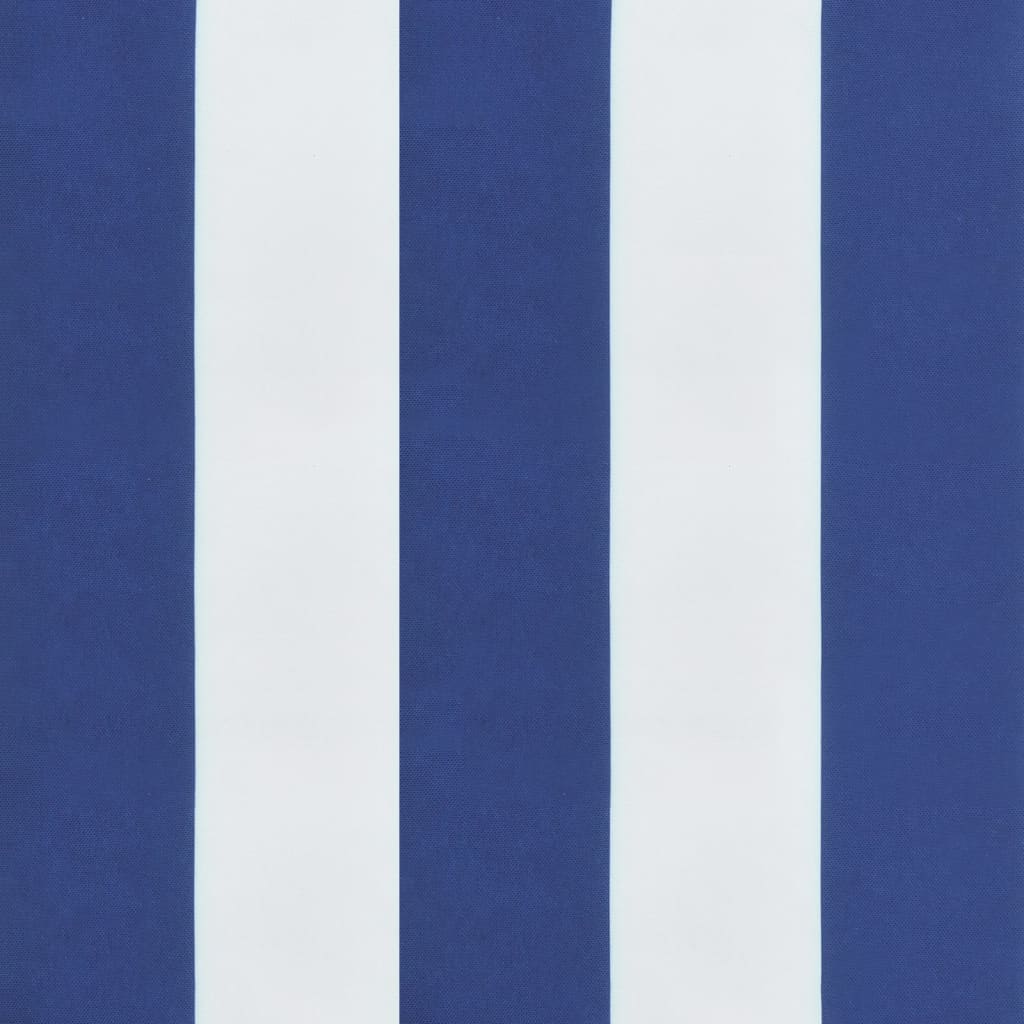 Palettenkissen 3 Stk. Blau & Weiß Gestreift Oxford-Gewebe
