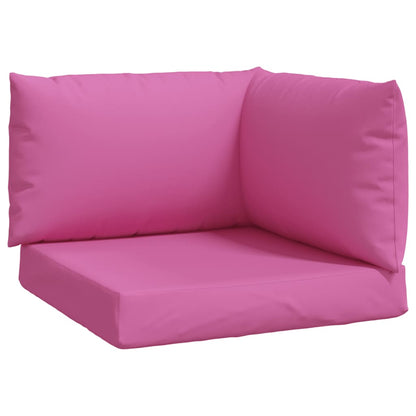 Palettenkissen 3 Stk. Rosa Oxford-Stoff - Pazzar.ch