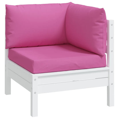 Palettenkissen 3 Stk. Rosa Oxford-Stoff - Pazzar.ch